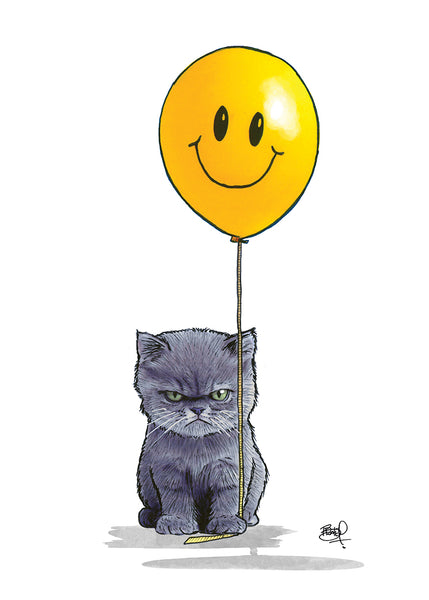 Frown - 8.5 x 11 Signed Print