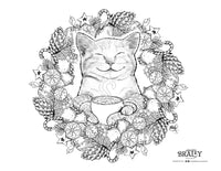 Cocoa Kitty coloring page